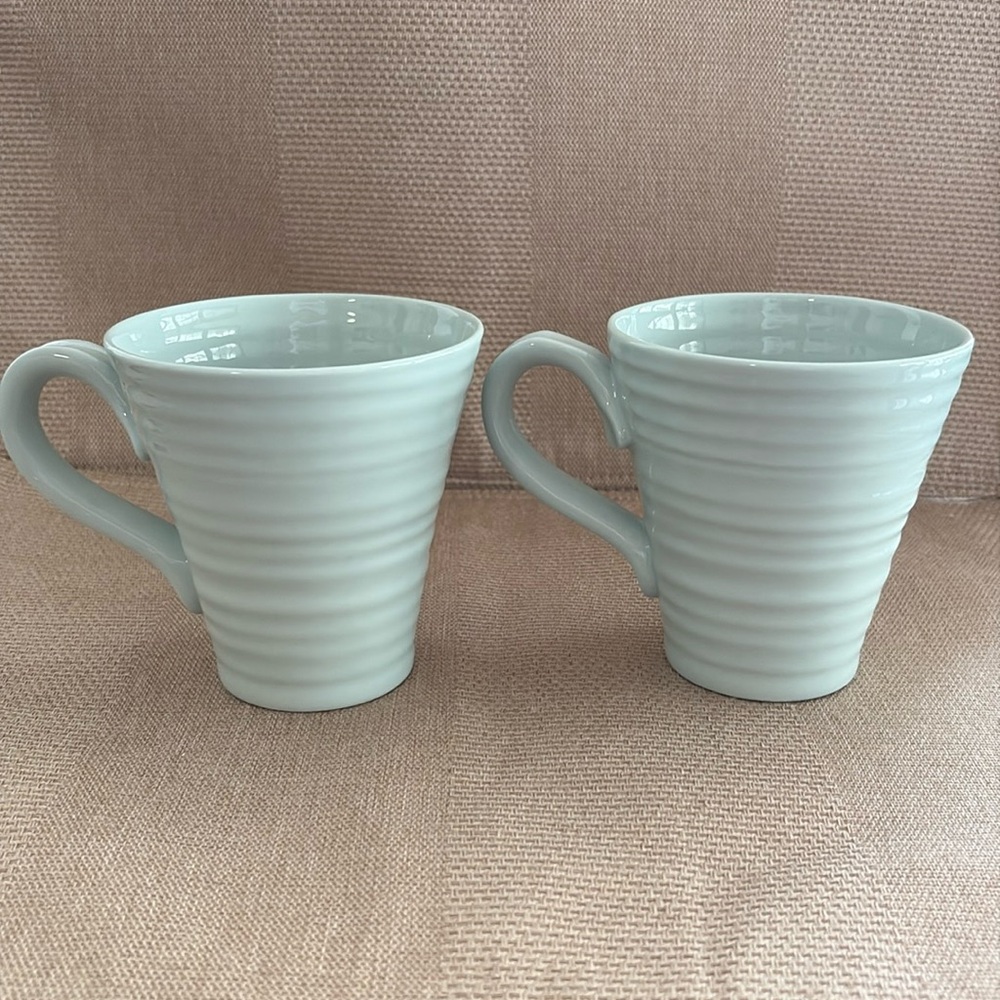 2 Sophie Conran Mugs Celedon